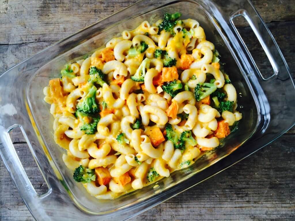 sweet potato mac and cheese