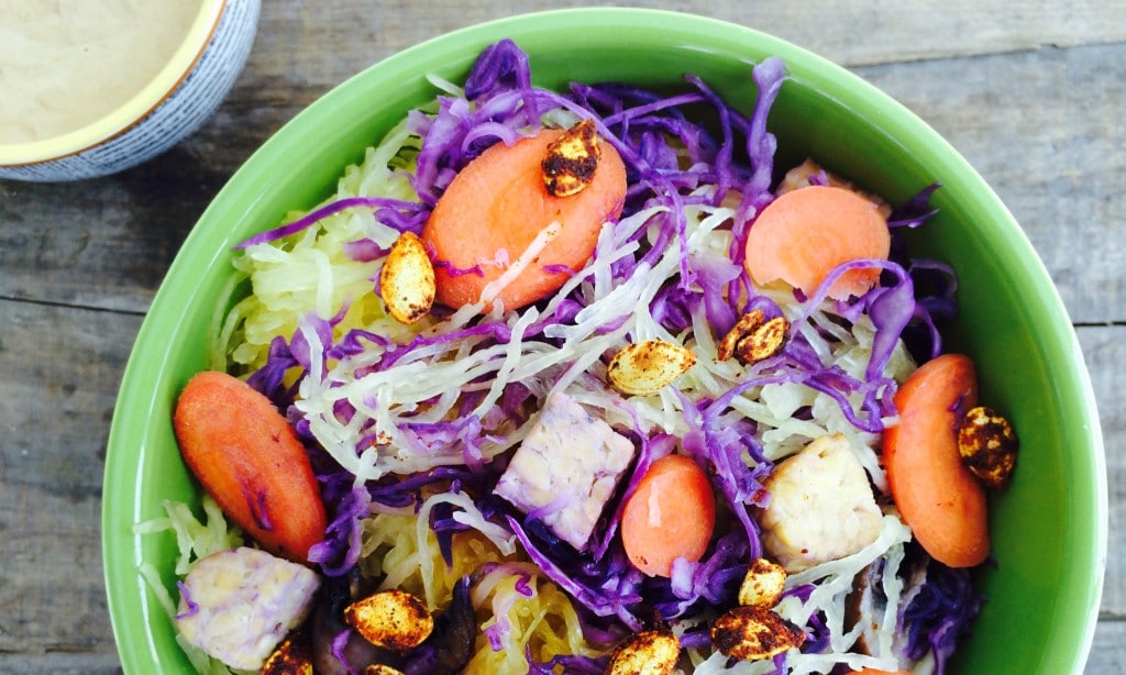 spaghetti squash pad thai