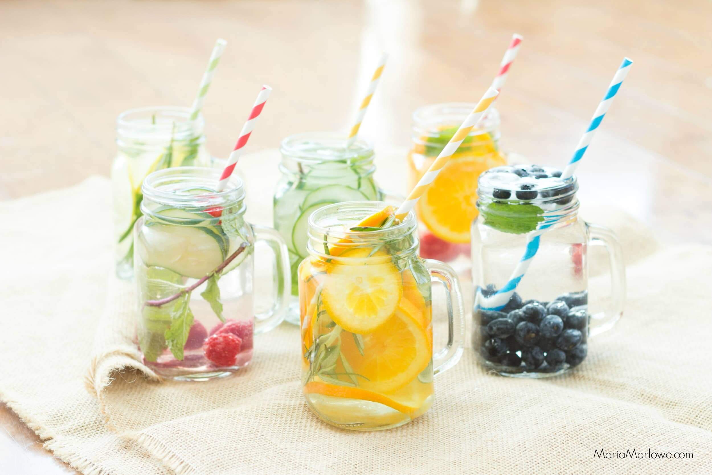 Healthy 4th Of July Recipes: Refreshing Spa Water