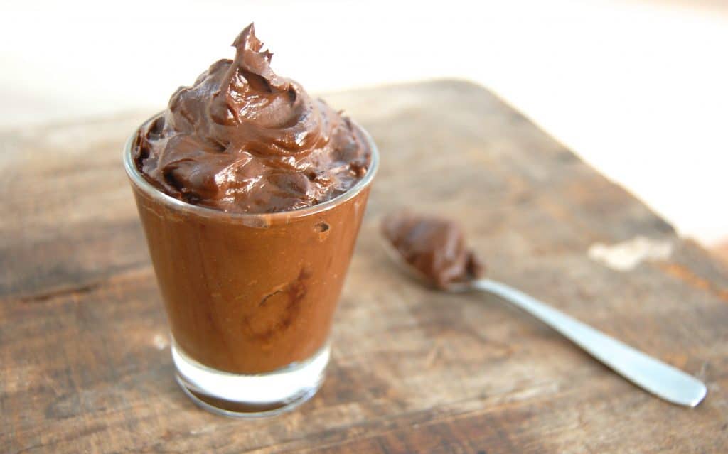 Carob Avocado Pudding