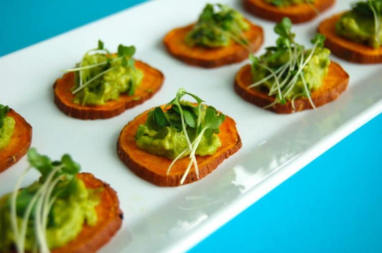 Sweet potato Toast with avocado
