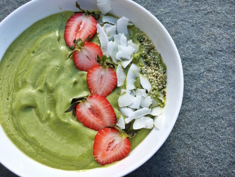 Matcha Smoothie Bowl Maria Marlowe