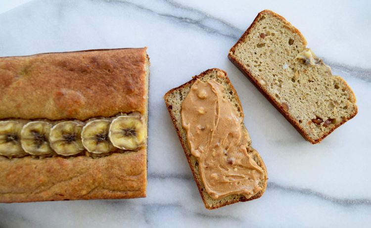 Peanut Butter Banana Bread Maria MArlowe