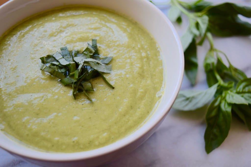 Broccoli Basil Soup Glow by Marlowe