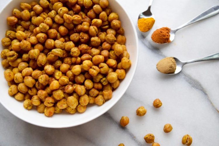 Crispy Curry Chickpeas Maria Marlowe 1