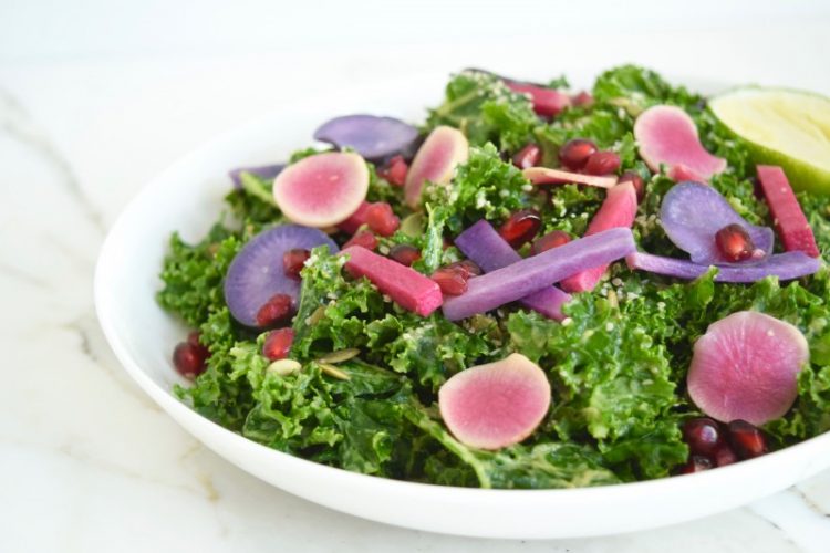 Pink and Purple Detox Salad Maria Marlowe pink and purple detox salad