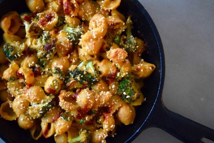SOuthwestern Sweet Potato Mac & Cheese Maria Marlowe