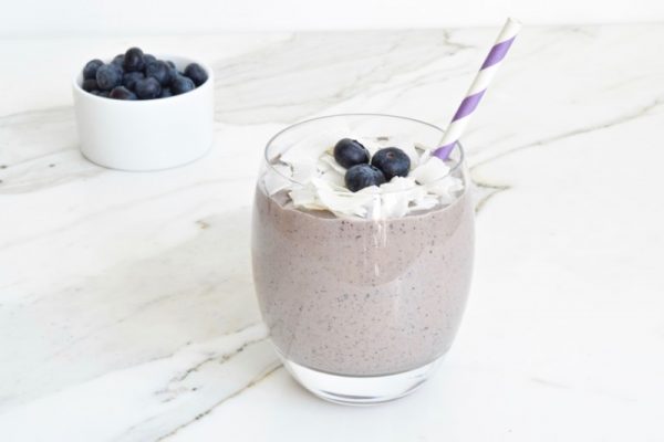 Blueberry protein shake maria marlowe 1