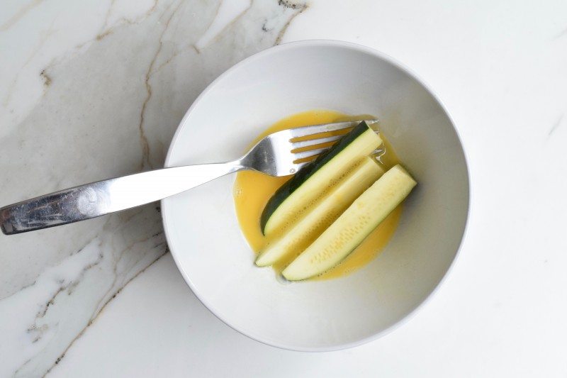 Baked Zucchini Fries Step 2