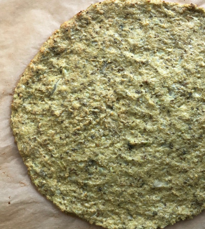 dairy free cauliflower pizza crust 