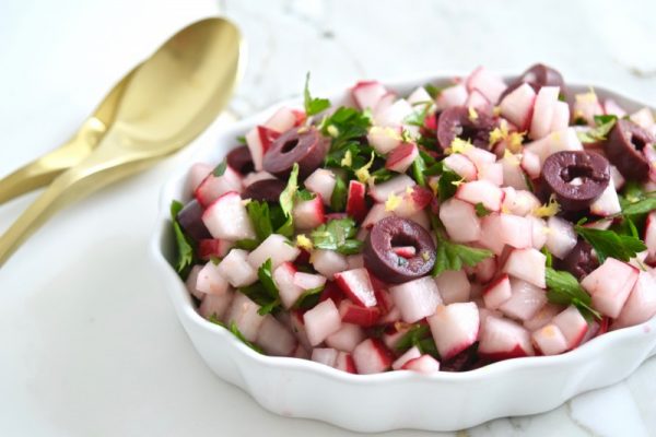 Radish and Olive Salad Maria Marlowe 1
