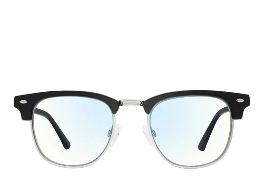 Yassine Geometric Blue Light Blocking Glasses - Clear, Women's Eyeglasses