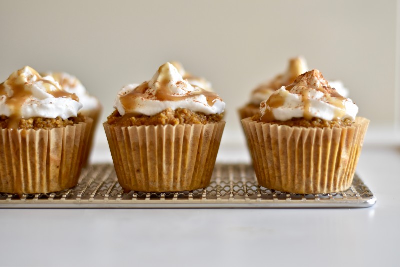 Healthy Thanksgiving Recipes: Pumpkin Spice Cupcakes