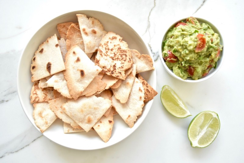 Healthy Summer Recipes - Coconut Cassava Tortilla Chips