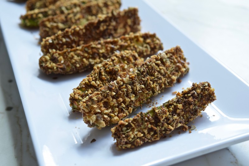 Baked Zucchini Fries (That Taste Fried) - Glow by Marlowe