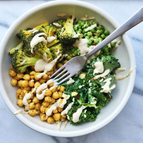 Earth Day Green Veggie Bowl - Glow by Marlowe