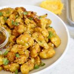 crispy orange cauliflower