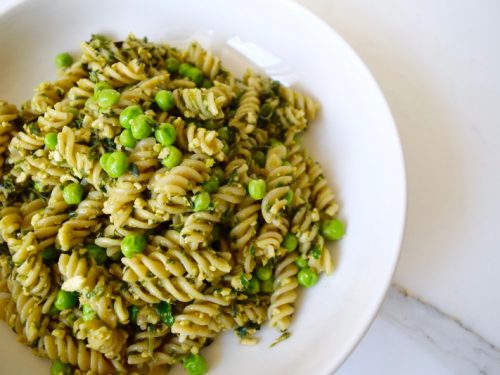 Dairy-Free Pesto Pasta - Glow by Marlowe