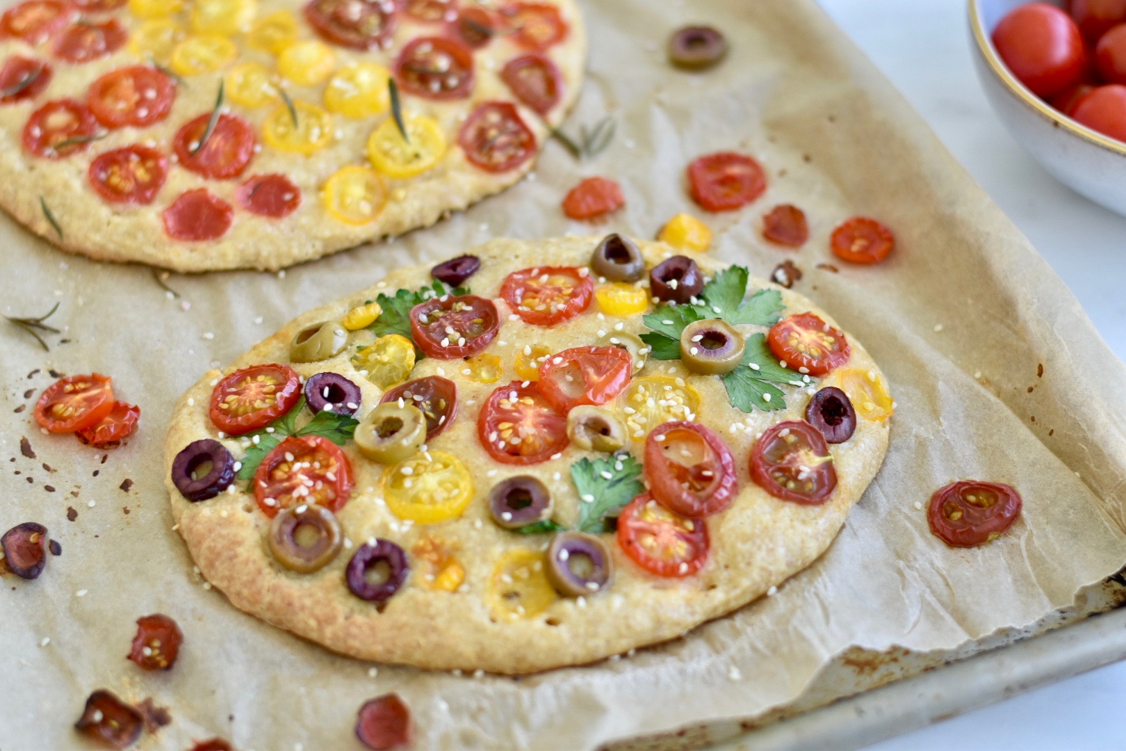 Gluten-Free Focaccia Garden