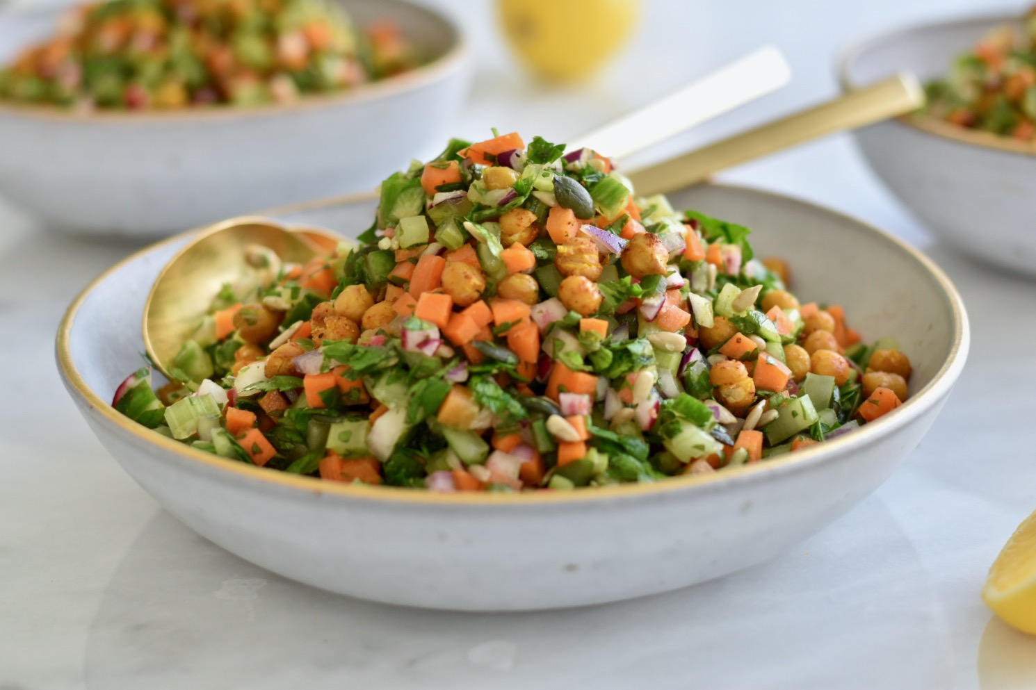 Healthy 4th Of July Recipes -Chop Chop Salad