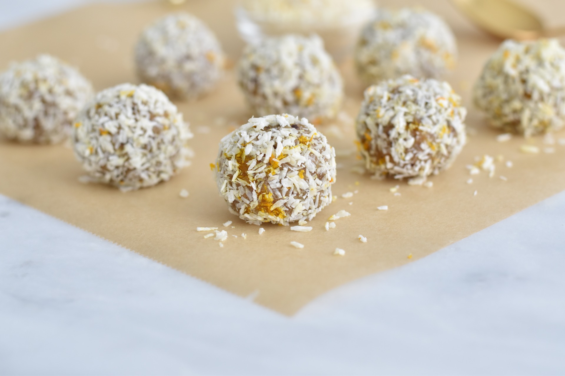 Orange Cardamom Truffles