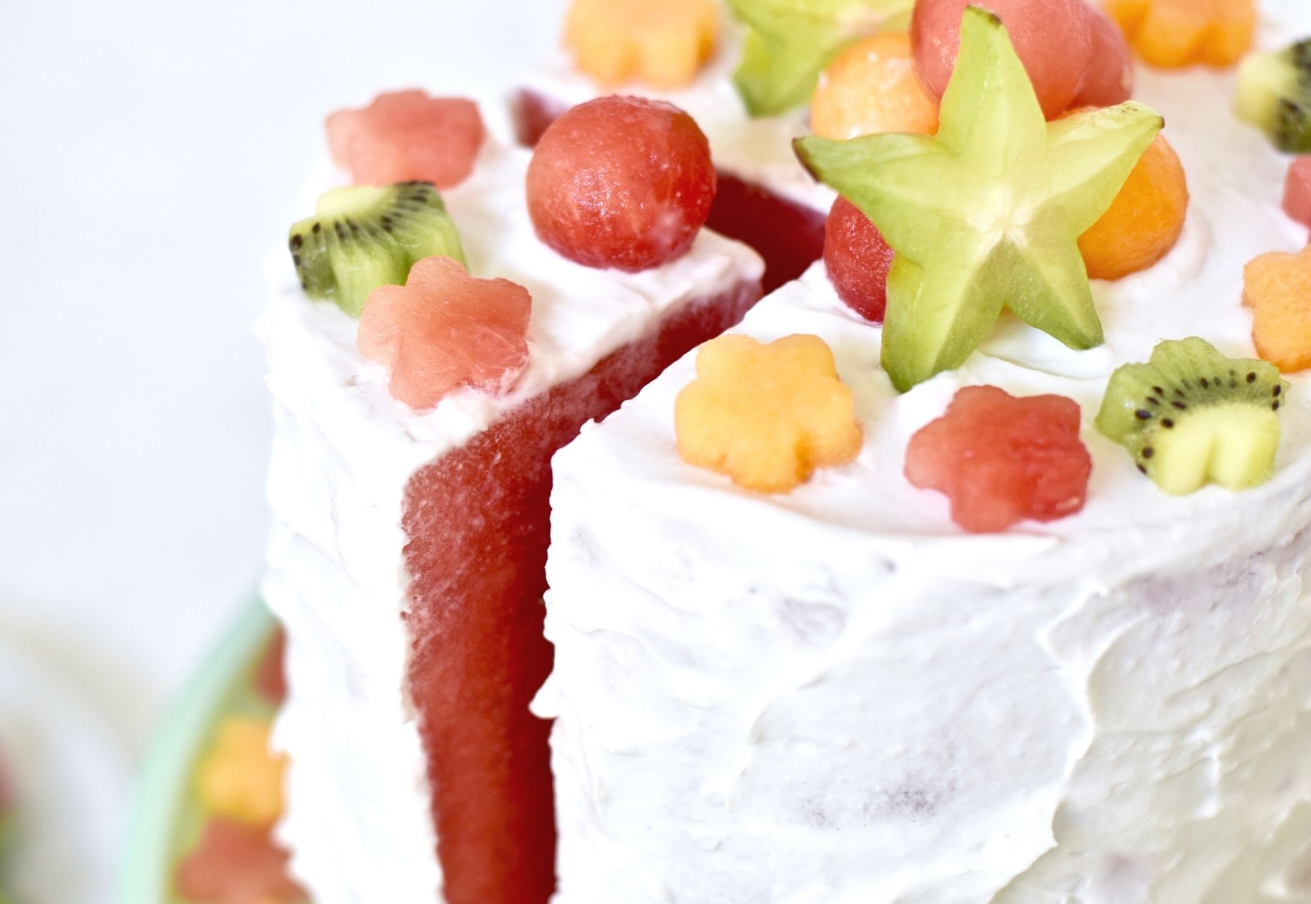 Healthy 4th Of July Recipes: Watermelon Cake