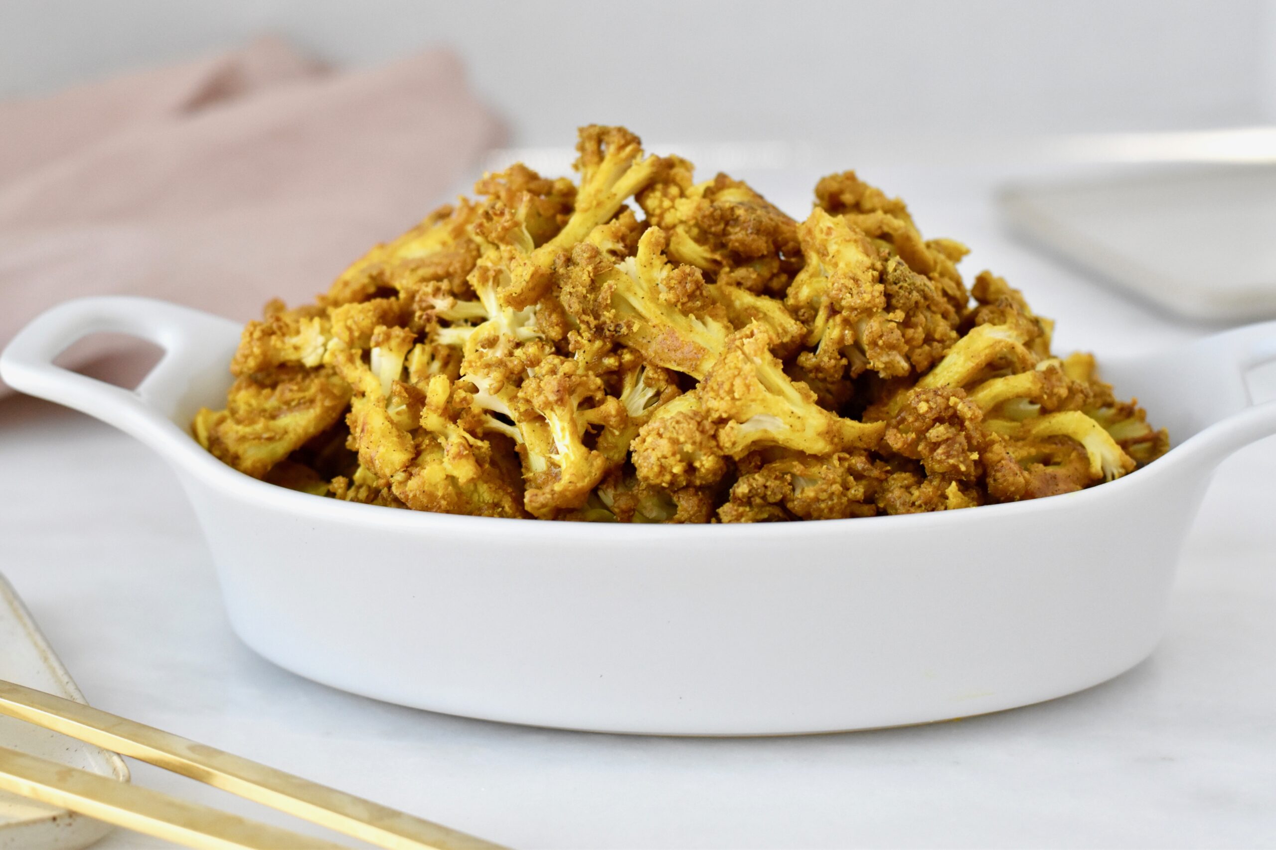 Curry Tahini cauliflower