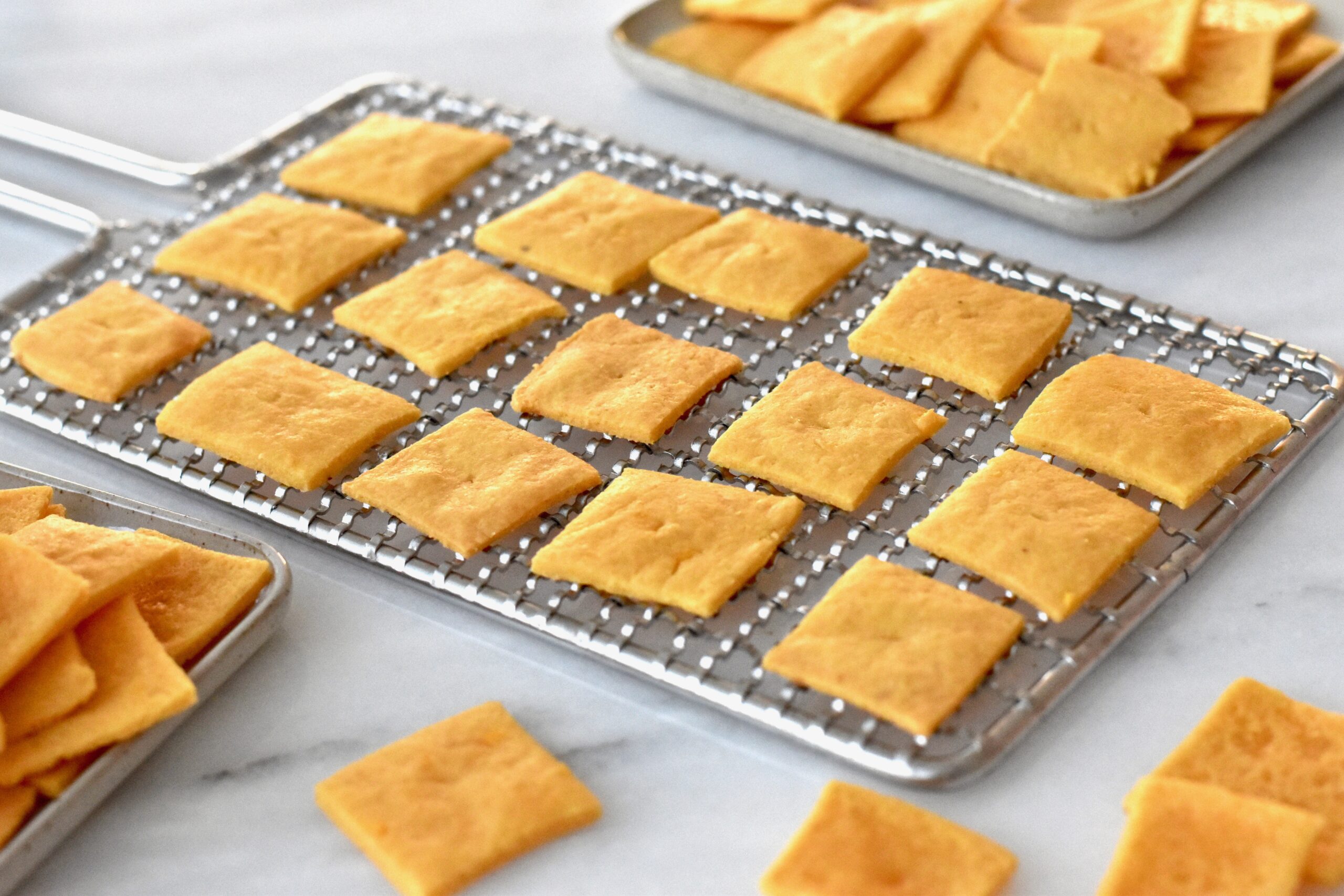 Vegan Cheez-it Crackers