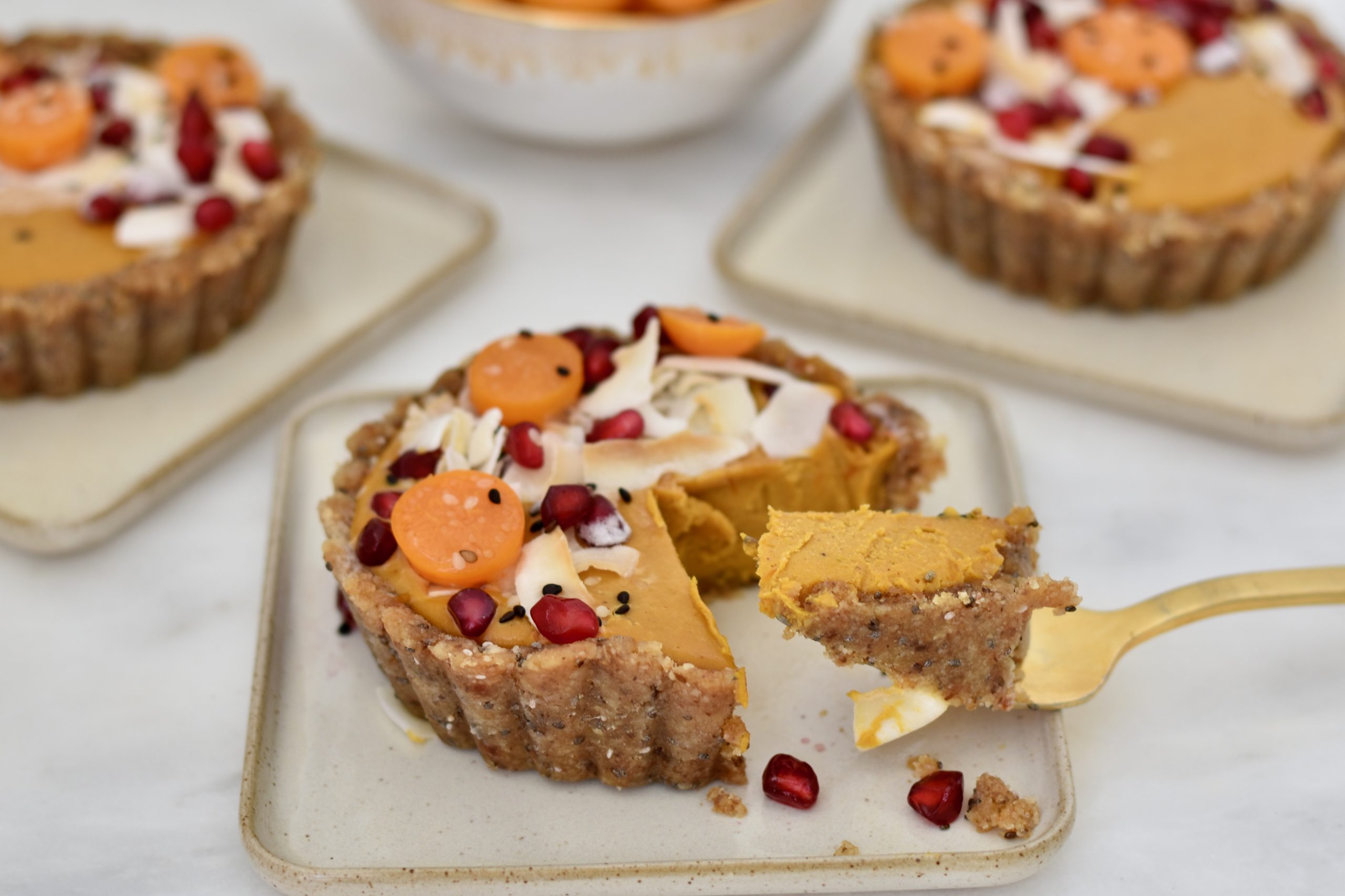 Pumpkin Tahini Pie