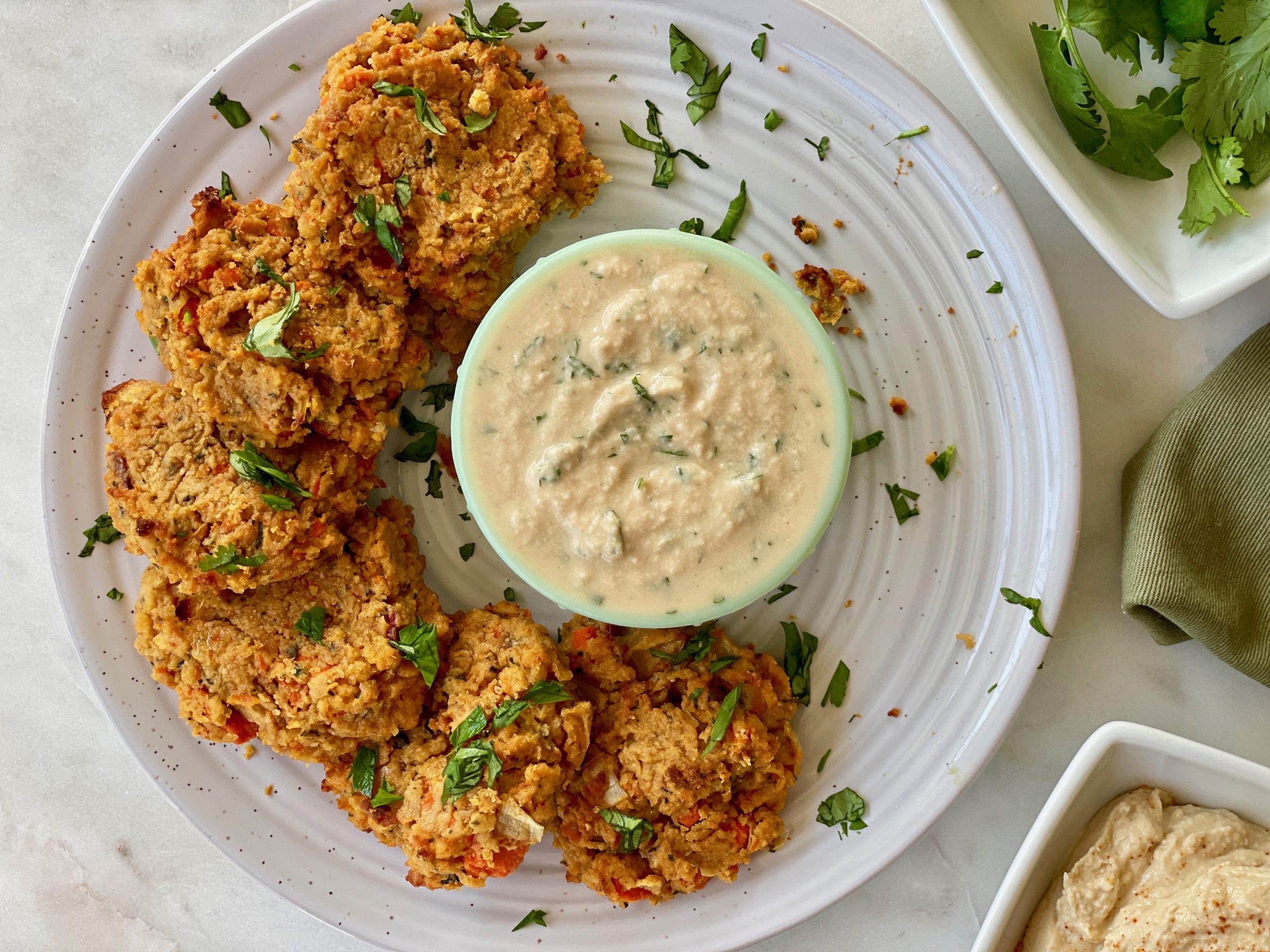 Red Lentil Falafel