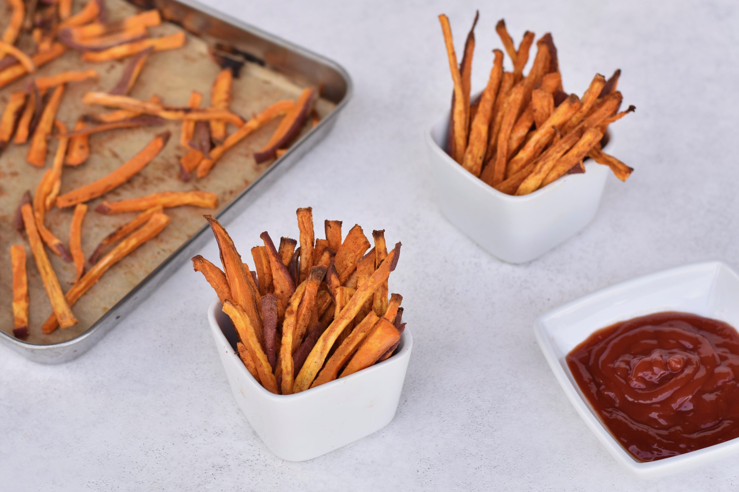 Crispy Baked Sweet Potato Fries Recipe